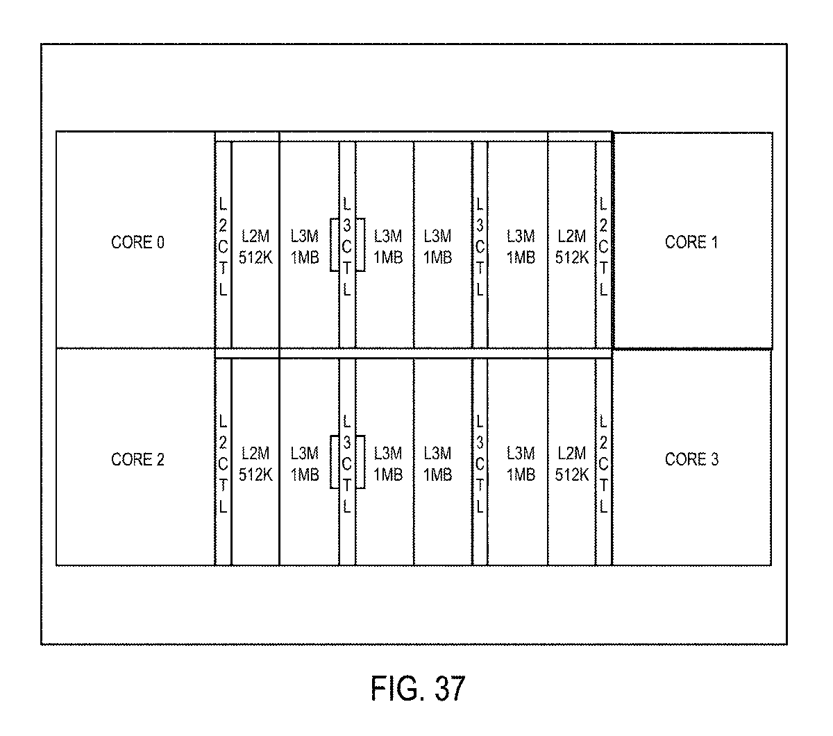 Image 1: CPU Complex (CCX) - HC28 - Aug. 2016.Image 2: Intel Ocean Cove patent, granted in 2022, Fig. 37.