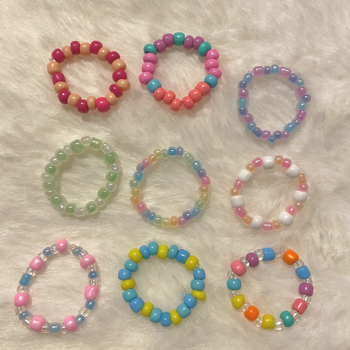 mamaacrxm's tweet image. 𐬹𓈒✿ bead ring 💍𓈒⤾
🍒 ดอกไม้,มีจี้ 10฿ / สีๆสลับ 5฿

📁◌ สามารถสั่งทำได้ 🗯
⟢ แบบสีล้วน , เรียบๆ  5 ฿ 
⟢ แบบมีจี้ , ทำเป็นรูปทรงต่างๆ 10+ ฿ 

𓈃 REG 30฿ / EMS 50฿ ⊹ 🛒

#รับทําของแจก #แหวนลูกปัด #ลูกปัด #แหวน #รับทําgiveaway #รับทำของเเถม  #ของขวัญปัจฉิม #รับทําของแจก