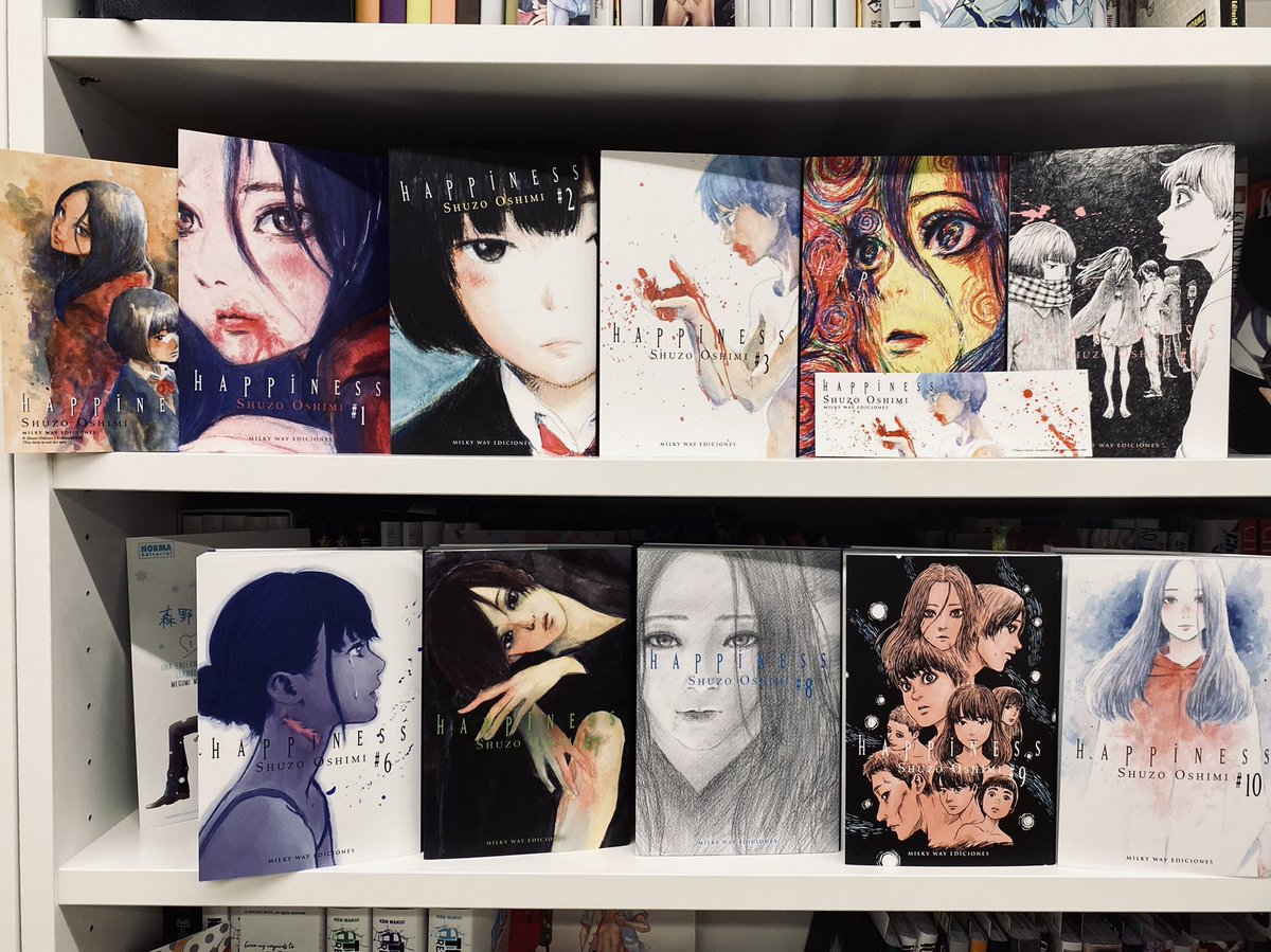 midnightmanga_'s tweet photo. 5. HAPPINESS 10 [FIN]
@shuzo_oshimi 
(@mwediciones )

Fin a un viaje increíble 👏🏻👏🏻👏🏻

Historia: 🌸🌸🌸🌸🌸
Dibujo: 🌸🌸🌸🌸🌸

#ハピネス #happiness #oshimishuzo #shuzooshimi #kodansha #bessatsushonen #milkyway #mwediciones #drama #supernatural #blood #vampires #blood https://t.co/CWKpRnh0qj