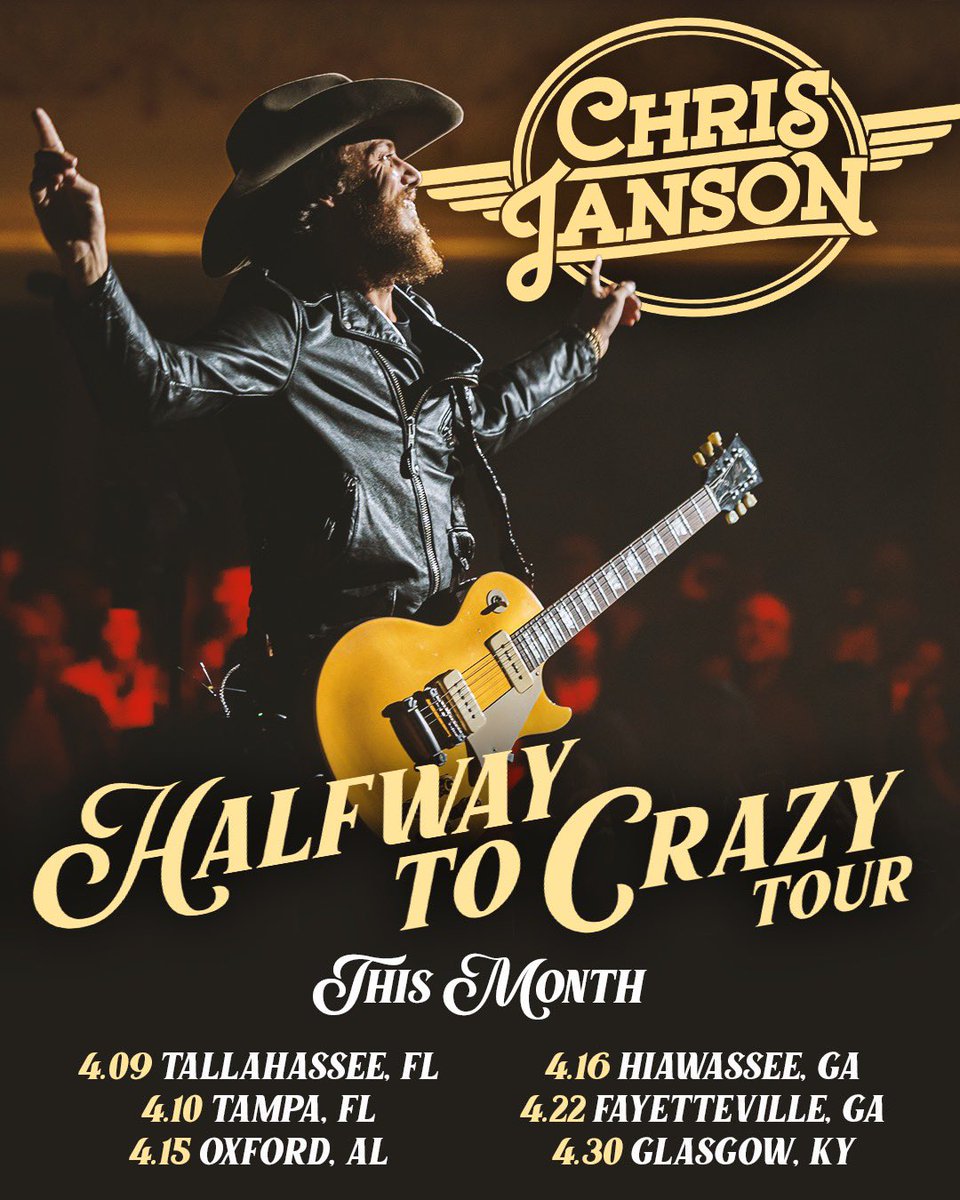 janson_chris's tweet photo. Tickets going fast! Get yours today! 
https://t.co/0UeA1vZzGZ https://t.co/Z4fLjhffpP