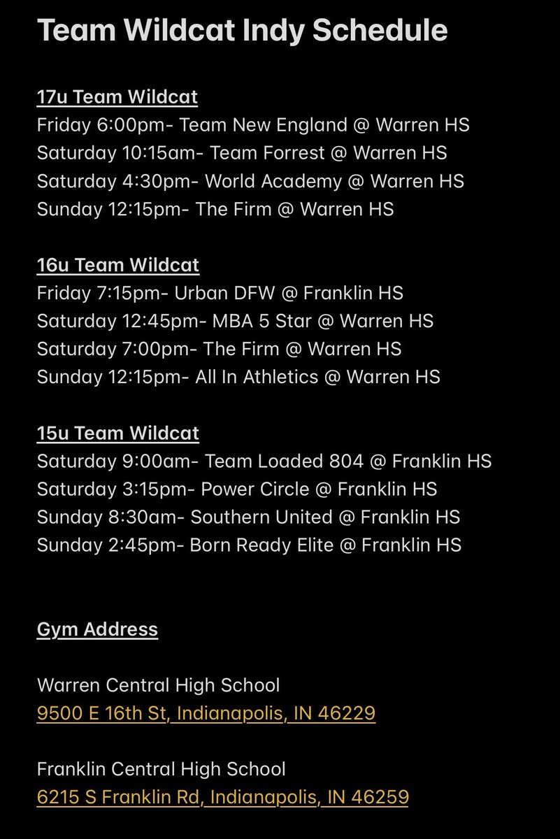 Team Wildcat tweet media