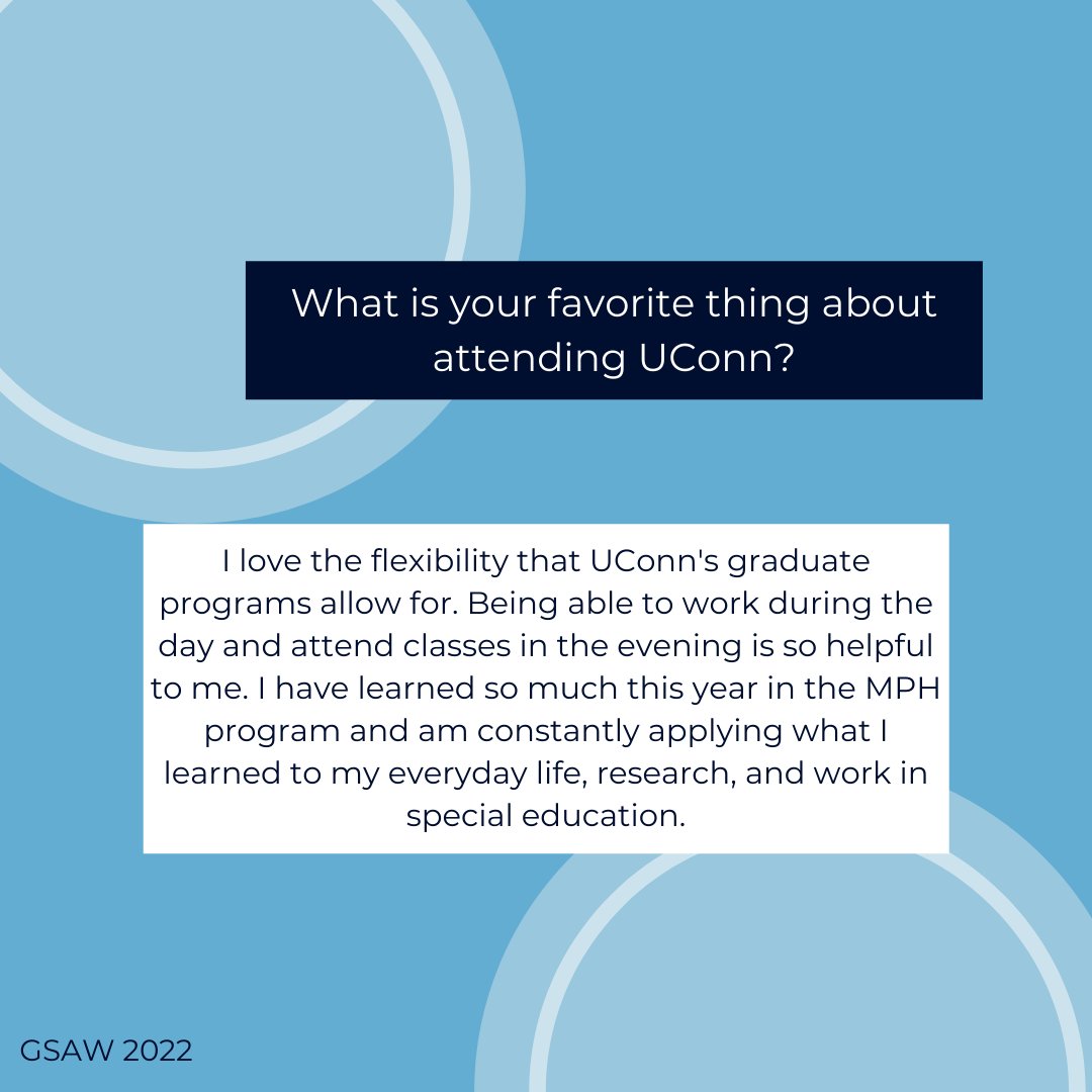 UConn Grad School tweet media