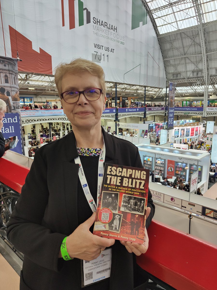 An #author at a book fair, how quaint! Well, I had to take advantage of being <a href="/LondonBookFair/">The London Book Fair, 11-13 March 2025</a> #LBF2022! This is my latest book, co-authored with <a href="/StarnsPenny/">Dr Penny Starns</a>