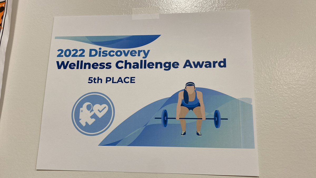 Thank you to the Discovery Health &amp; Wellness Committee for organizing this challenge! It was a blast!! <a href="/DiscoveryAPS/">Discovery APS</a>
