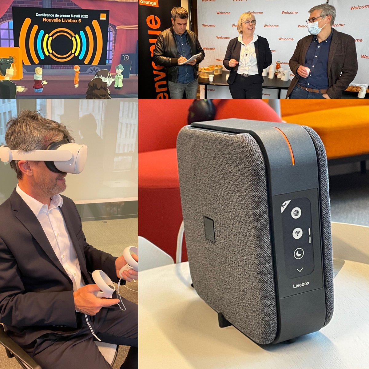 Fière de lancer #LiveboxMax , notre nouvelle offre innovante, design et eco responsable qui répond au besoin croissant de français pour un wifi puissant et stable à la maison avec par dessus tout un accompagnement personnalisé de l’installation à l’usage. #Livebox6