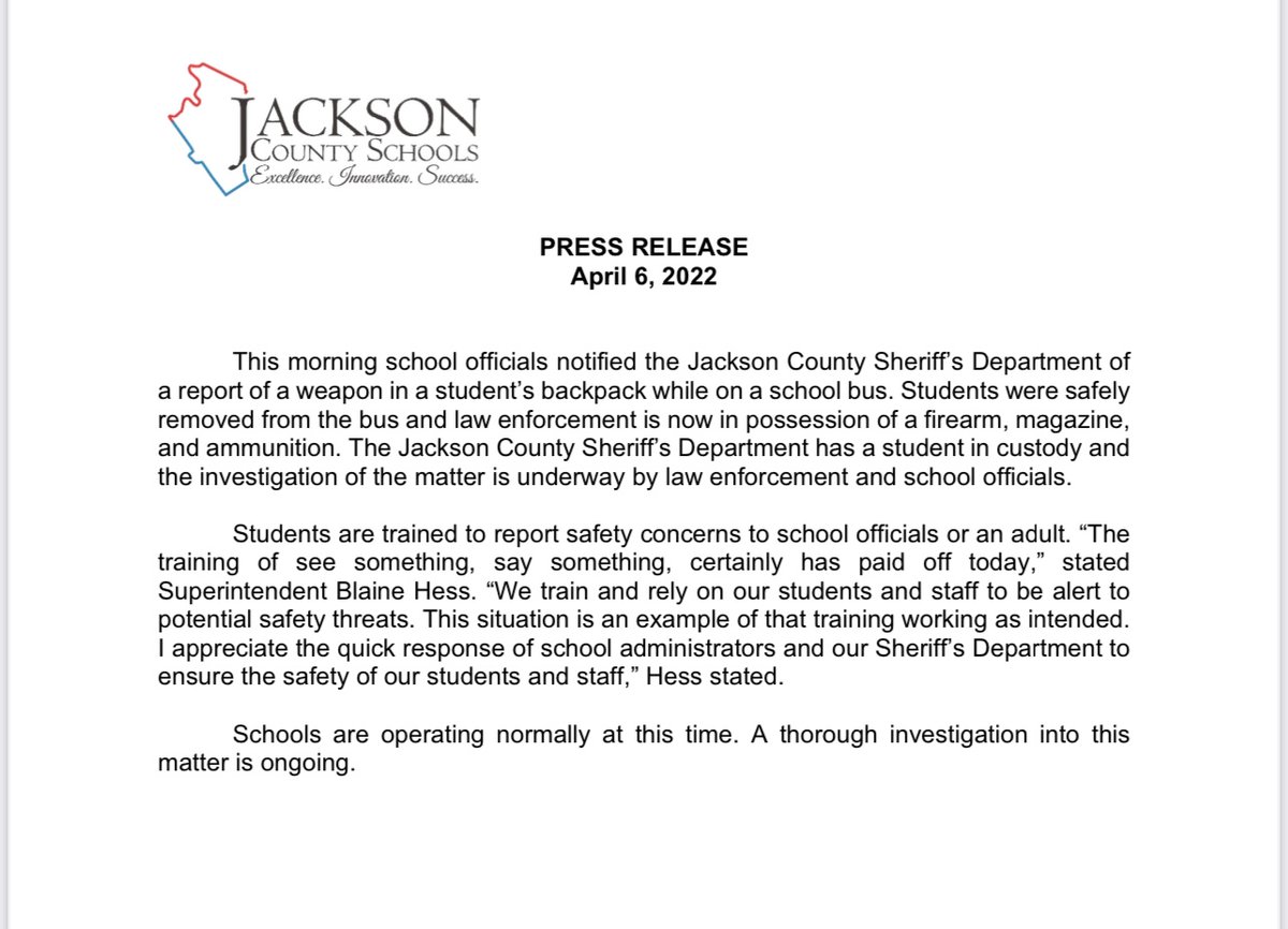 Jackson County Schools (@jcsedwv) on Twitter photo 