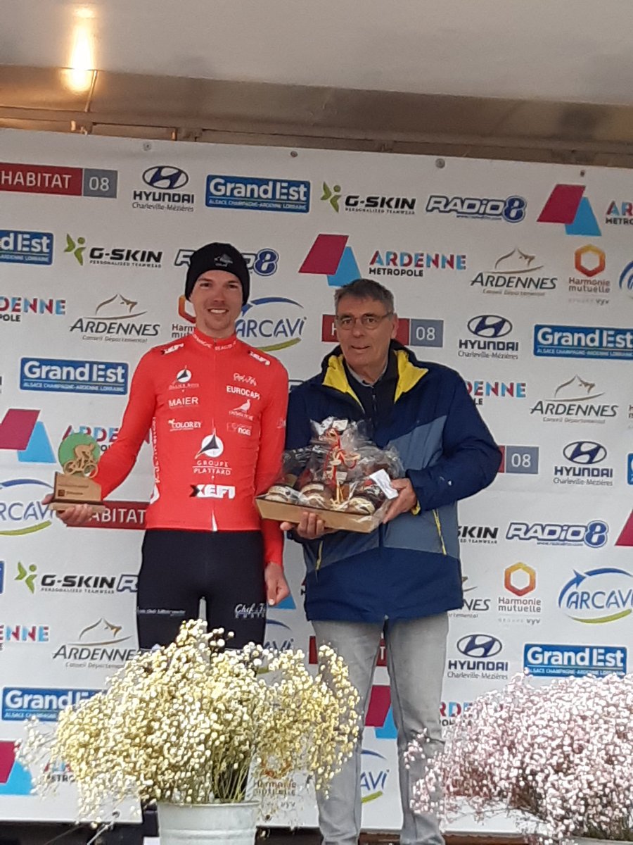gfrerotte1's tweet photo. La #caisselocale @groupama #rocroi #signylepetit a accompagné l'équipe @groupama #fdj tout au long de la première étape du #tour des @ardennes https://t.co/vWfiQbYO90
