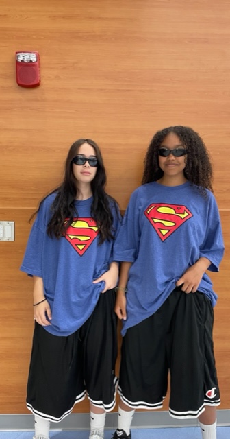 Reading Schools on X: "Spirit week at RJSH is this week as Prom is on Friday. Today's theme is "Dress Like Adam Sandler Day". Sophomores Zoe and Mia are "twinning" their inner