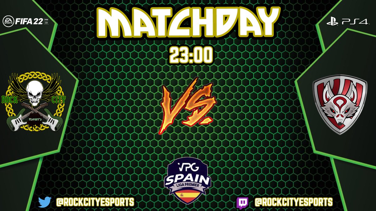 RockCityEsports's tweet photo. ¡MATCHDAY!

🕚| 22.30 y 22.50
🆚| CDP MILFONTES ESPORTS
🏆| @efaPSNspain (Europa League)

🕚| 23.00
🆚| @KumihoeSportsFi 
🏆| @VPG_Spain 

Los 3 partidos serán retransmitidos por @lumocre31 en Twitch: https://t.co/JDiphqGk41

ROCK&amp;ROLL NEVER DIES https://t.co/0liXdY4lOm
