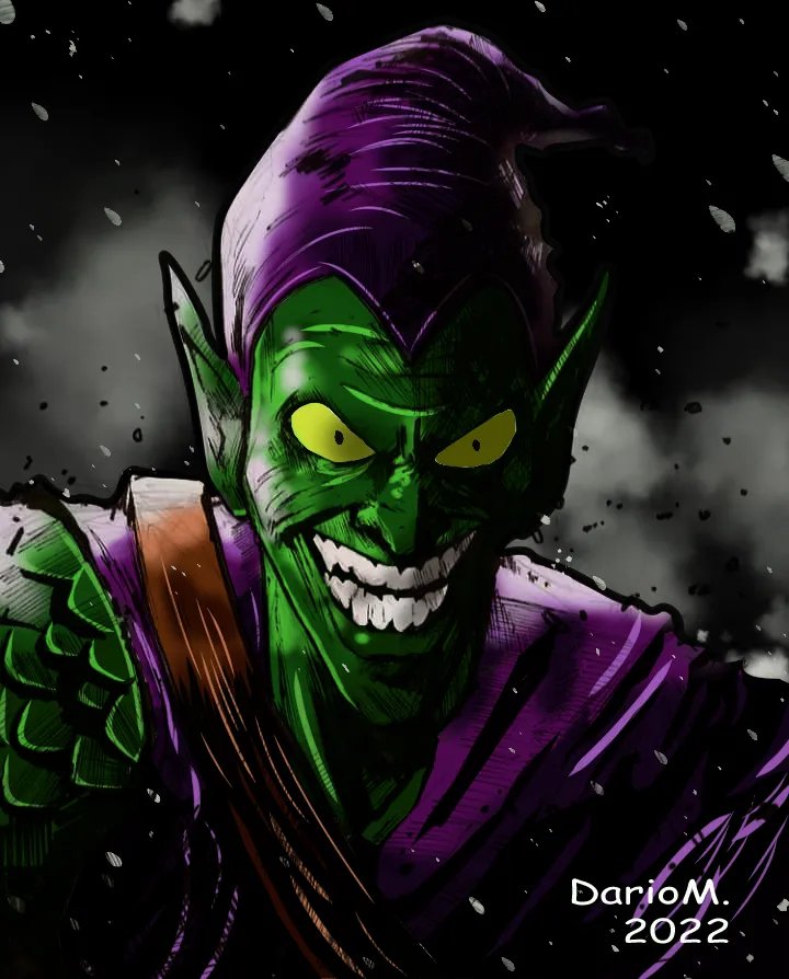 Duende Verde
#GreenGoblin #duendeverde #SpiderMan #SpiderManNoWayHome #MarvelStudios #MarvelComics #Villanos #sixsinisters #painting