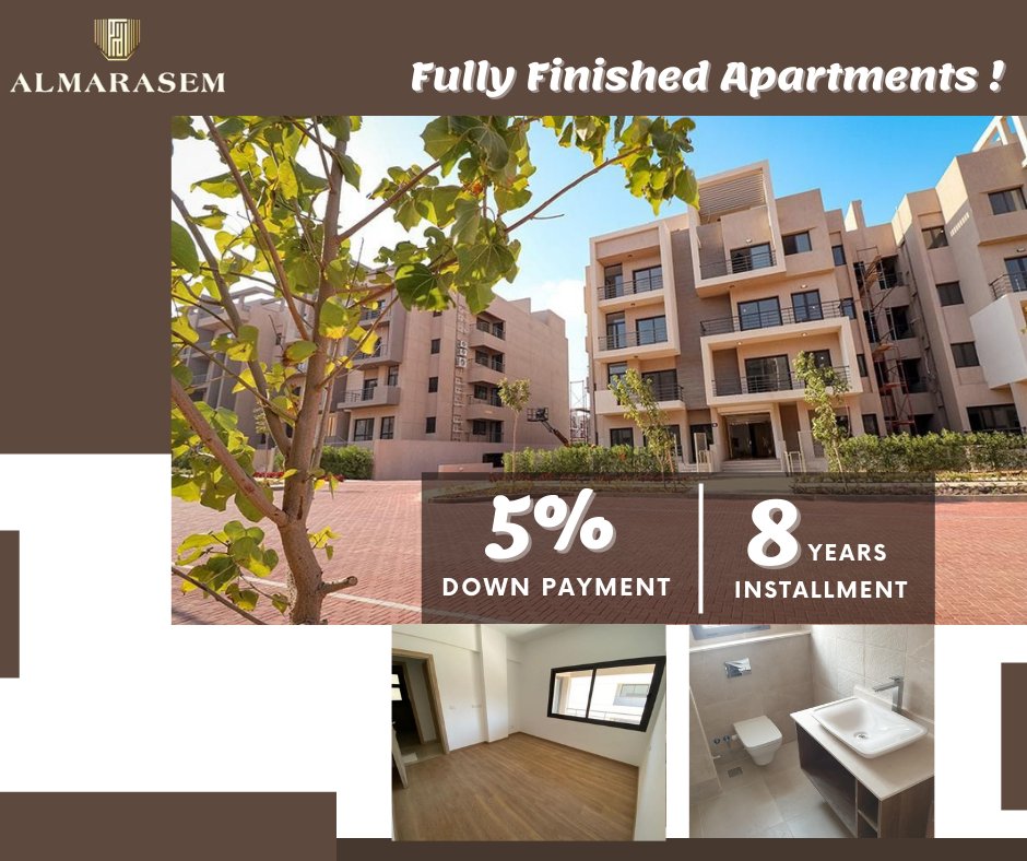 CapitalpointR's tweet photo. شقتك الان كاملة التشطيب + التكييفات في كمبوند Fifth Square من شركة AL MARASEM بقلب التجمع الخامس بأرقي لوكيشن على شارع التسعيين الشمالى 
مساحات متنوعة تبدأ من 130متر 
بنظام سداد 5% مقدم وأقساط على 8 سنوات 
كمبوند متكامل الخدمات
لمزيد من التفاصيل : 01157480999 https://t.co/ve3PBJwyFa