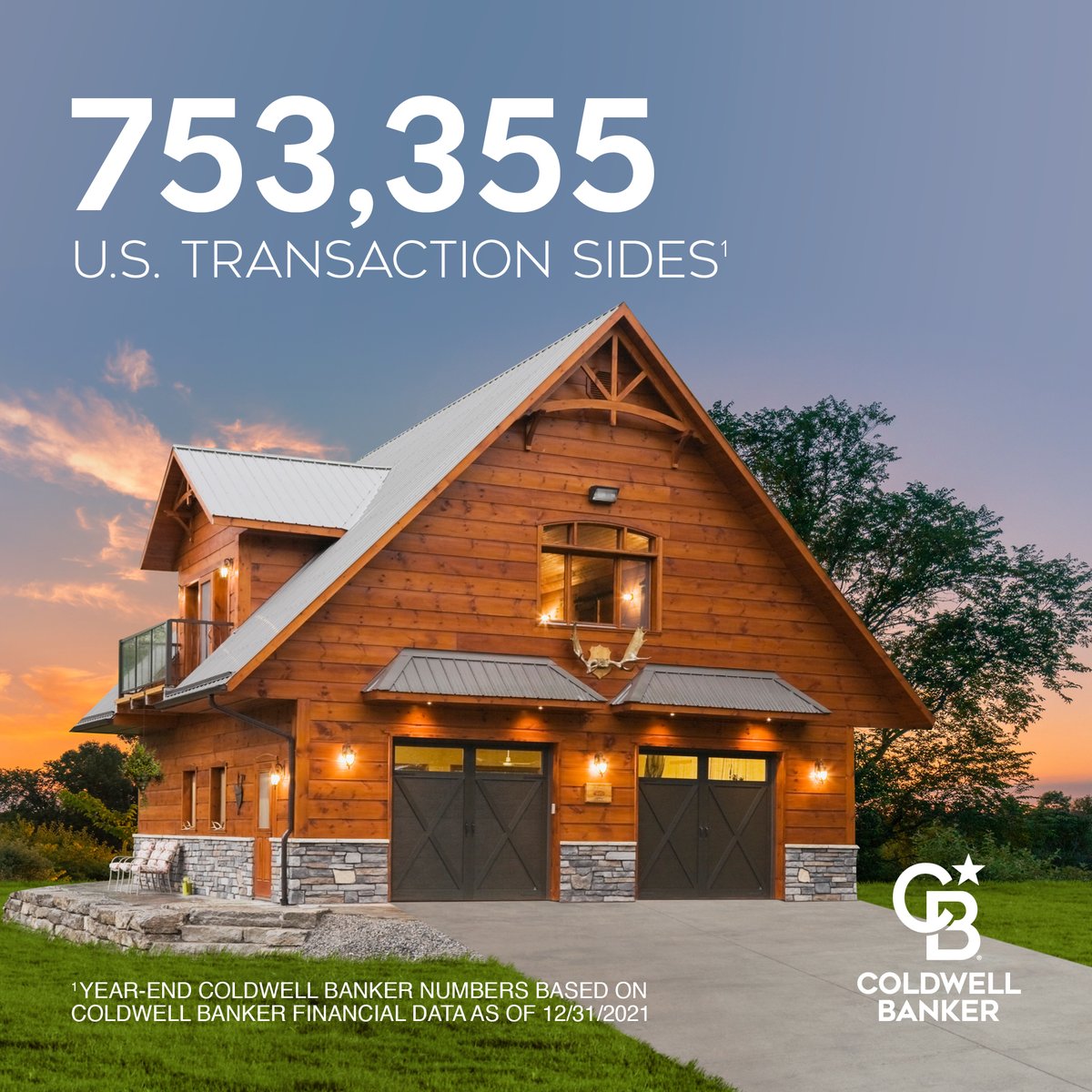 YolyBotkin's tweet photo. In 2021, Coldwell Banker® affiliated agents were part of over 753k real estate transaction sides in the US. As trusted advisors, our network provides world-class guidance to assist with any of your home buying or selling needs. 
Start your journey at https://t.co/exFsp1KxfW. https://t.co/NlbHfpgLGM