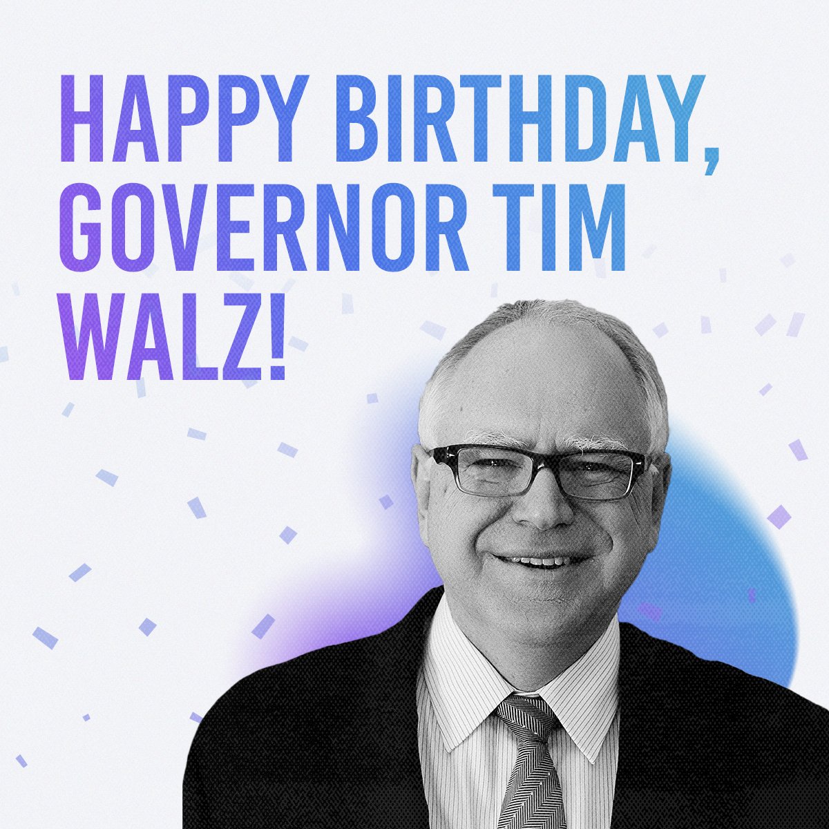 Join us in wishing a happy birthday to Gov. 