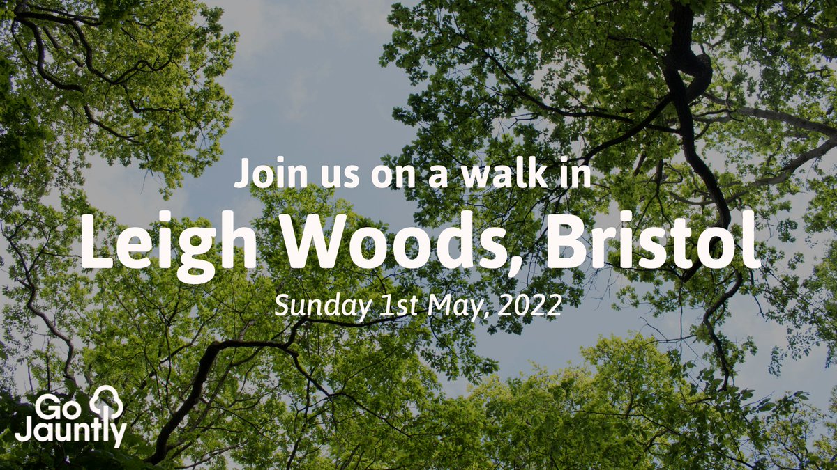 gojauntly's tweet photo. In-person meet up klaxon! 🚨 On 1st May we're going to be running a guided walk in Bristol's Leigh Woods to celebrate @briswalkfest 🥳 To find out more about the event &amp; to get your FREE tickets now check our our Eventbrite listing https://t.co/tvFaPjMOVs #BWF22 https://t.co/zVfO6TSFLx