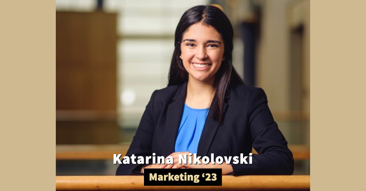 brockwilsonctr's tweet photo. BWC's #WOW is Katarina Nikolovski! She is the President of the Purdue Marketing Association and a Krannert ambassador. This summer Katarina will be interning at Eli Lilly and Company!
#BWCenter #WomenLeaders #Krannert #Management #Marketing @PurdueKrannert https://t.co/MiDMIKbC9M
