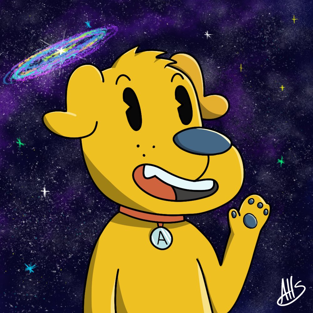 Meet the first Galaxy Dog. A character that inspired the entire series.
bit.ly/3DJ0Cme
Open for bids!
#NFTCommunity #NFTartist  #nft <a href="/rarible/">Rarible</a>