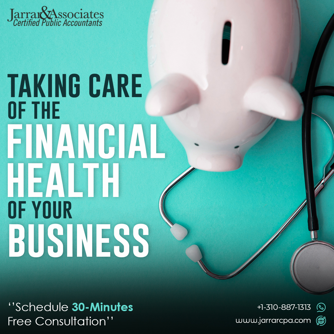 JarrarCPA's tweet photo. 👉 Gain complete control of compliance and regulation, receive precise financial reports, and have someone look after your organization's financial health with Jarrar &amp; Associates CPA.

#financialhealth #businessfinance #payrollmanagement #bookkeepingexperts #professionalcpa https://t.co/ou6oZ75wKS
