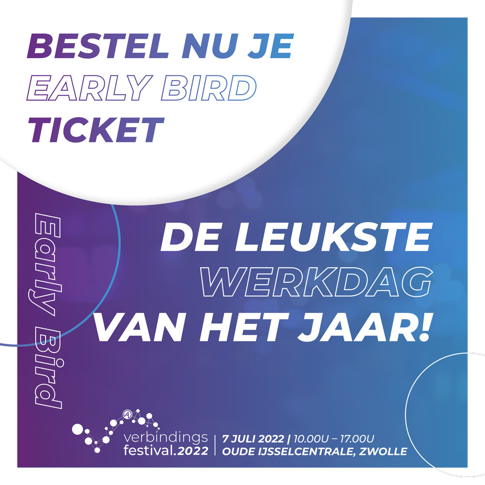 Professionals uit de fysieke leefomgeving die op 7 juli hun leukste werkdag van het jaar willen hebben, bestellen nú met korting hun Early Bird ticket hier! bit.ly/3DHU3Ak
