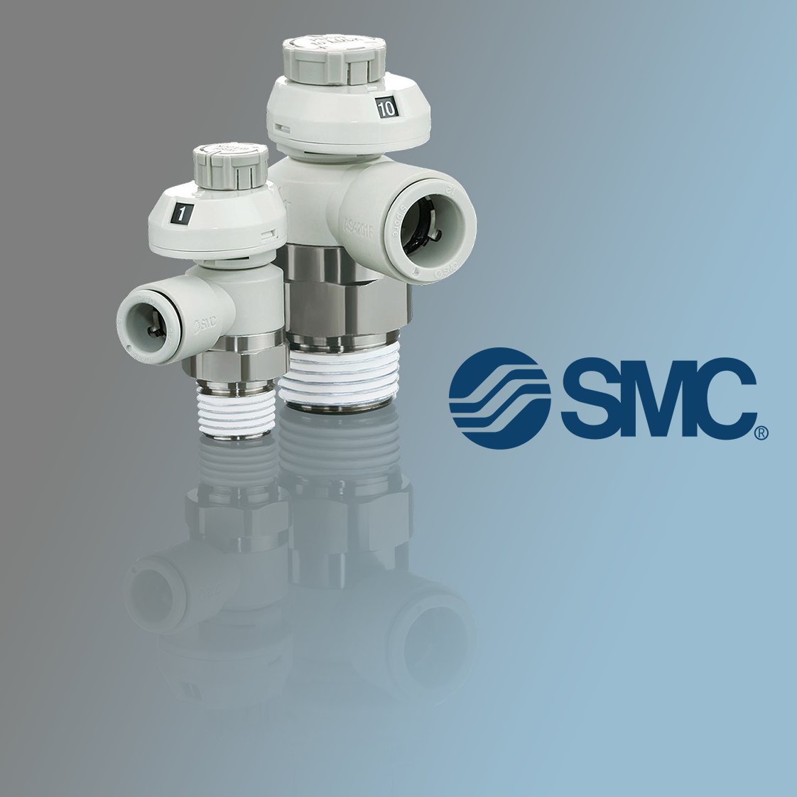 SMCCorporation's tweet photo. The AS speed controller variants with indicator window allow for numerical verification of flow rate setting.
● Larger push-lock type handle
● Reduces flow setting time and setting errors
https://t.co/tTsnyfQpLr
#SMCCorporation #SMCUSA #SMC #SpeedController #Connectors https://t.co/OiHrIgr5Wu
