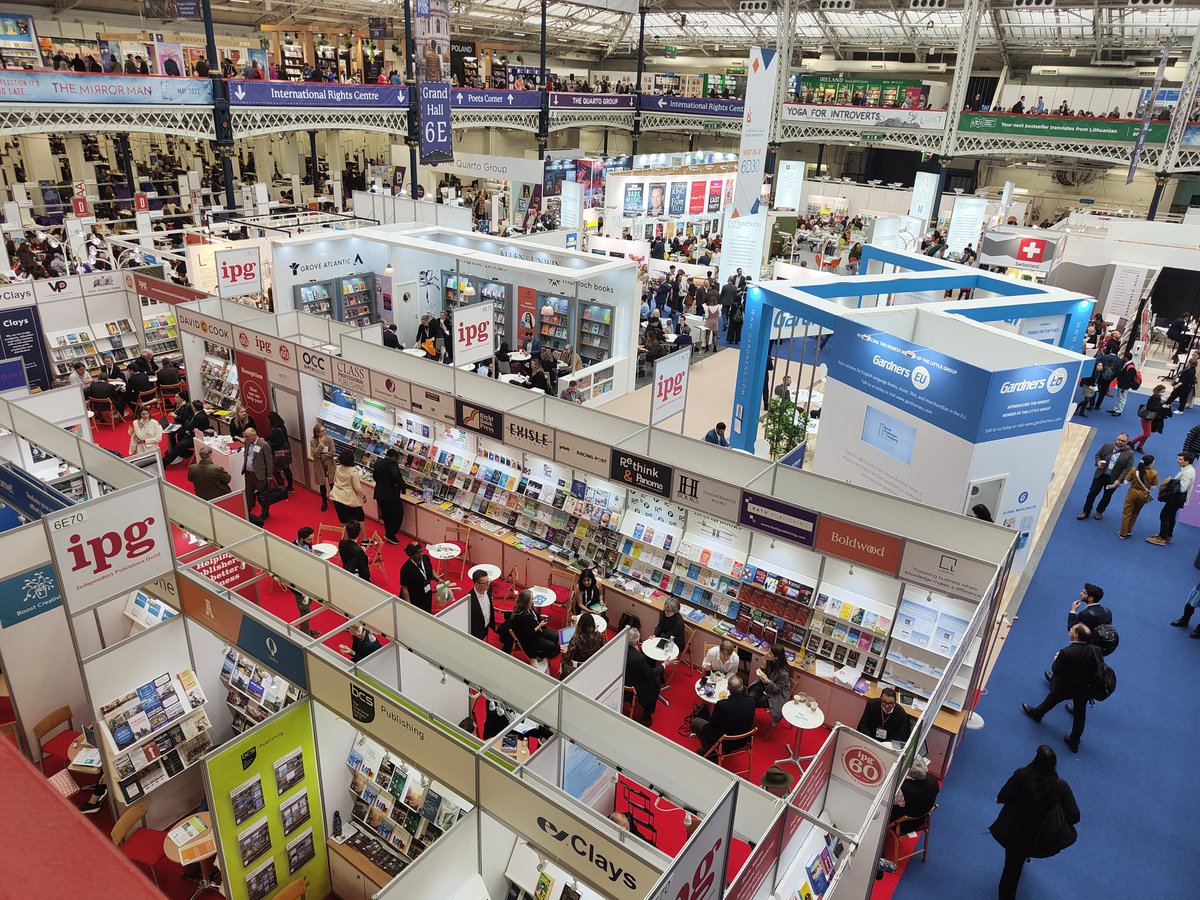 The <a href="/LondonBookFair/">The London Book Fair, 11-13 March 2025</a> is always a great place to be and it's great that it's back in-person. We are part of stand 6E70. Do drop by and say hello!