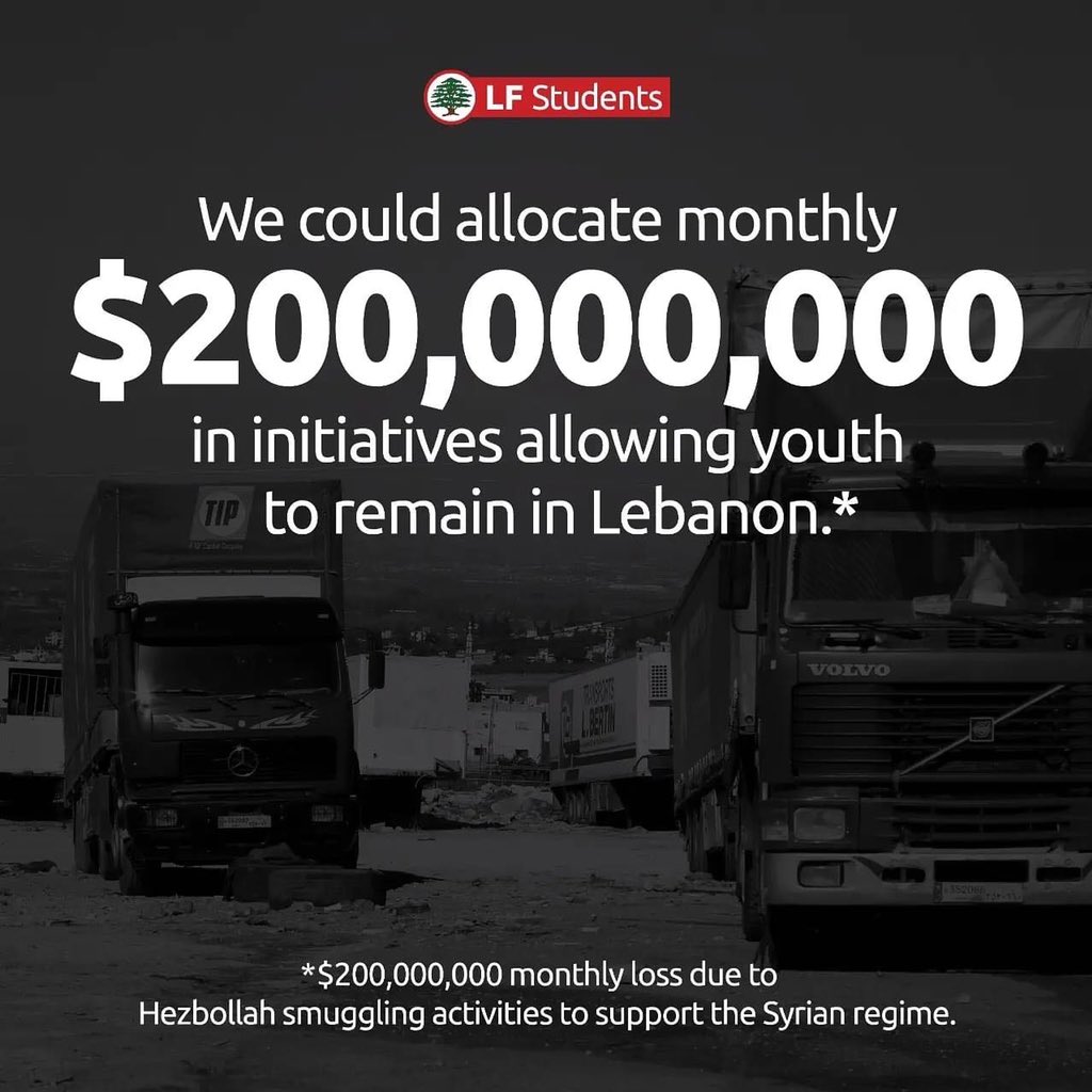 LFDUFP's tweet photo. #نحنا_فينا نخصص شهرياً 200.000.000$ لمبادارات بتخلي الشباب بلبنان.

We could allocate monthly 200.000.000$ in initiatives allowing youth to remain in Lebanon. https://t.co/jXI6qYk3j2