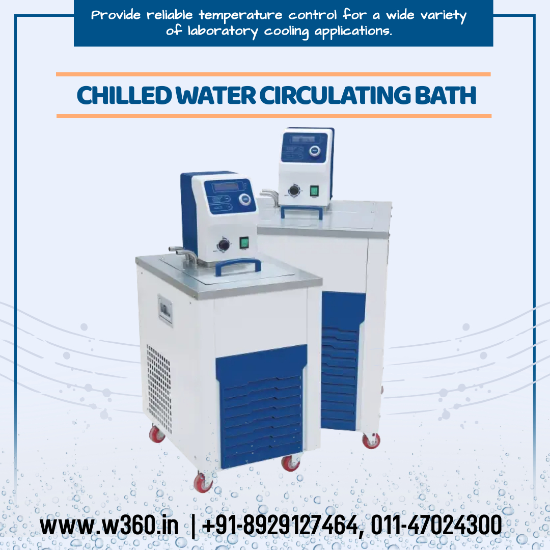 w360solutions's tweet image. Get the best deal for Chilled Water Circulating Bath.
Call us on +91-8929127464, 011-47024300
or visit our website: w360.in
#labscintificinstruments #bulkoorder #distillationunit #bestproce #w360