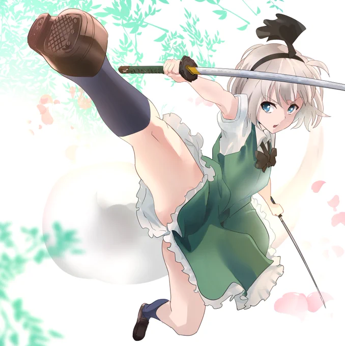 間に合わなかったので再掲です
 #4月6日は妖夢の日 