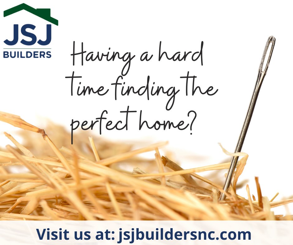jsjbuilders's tweet photo. Finding that one of a kind, needle in a haystack home might seem like a hard task if you do not know where to start … but rest assured, we are in your corner, from contract to closing! 🪡#JSJBuilders #NewHomes #SelectBuilder https://t.co/Pq2dnqP7xL