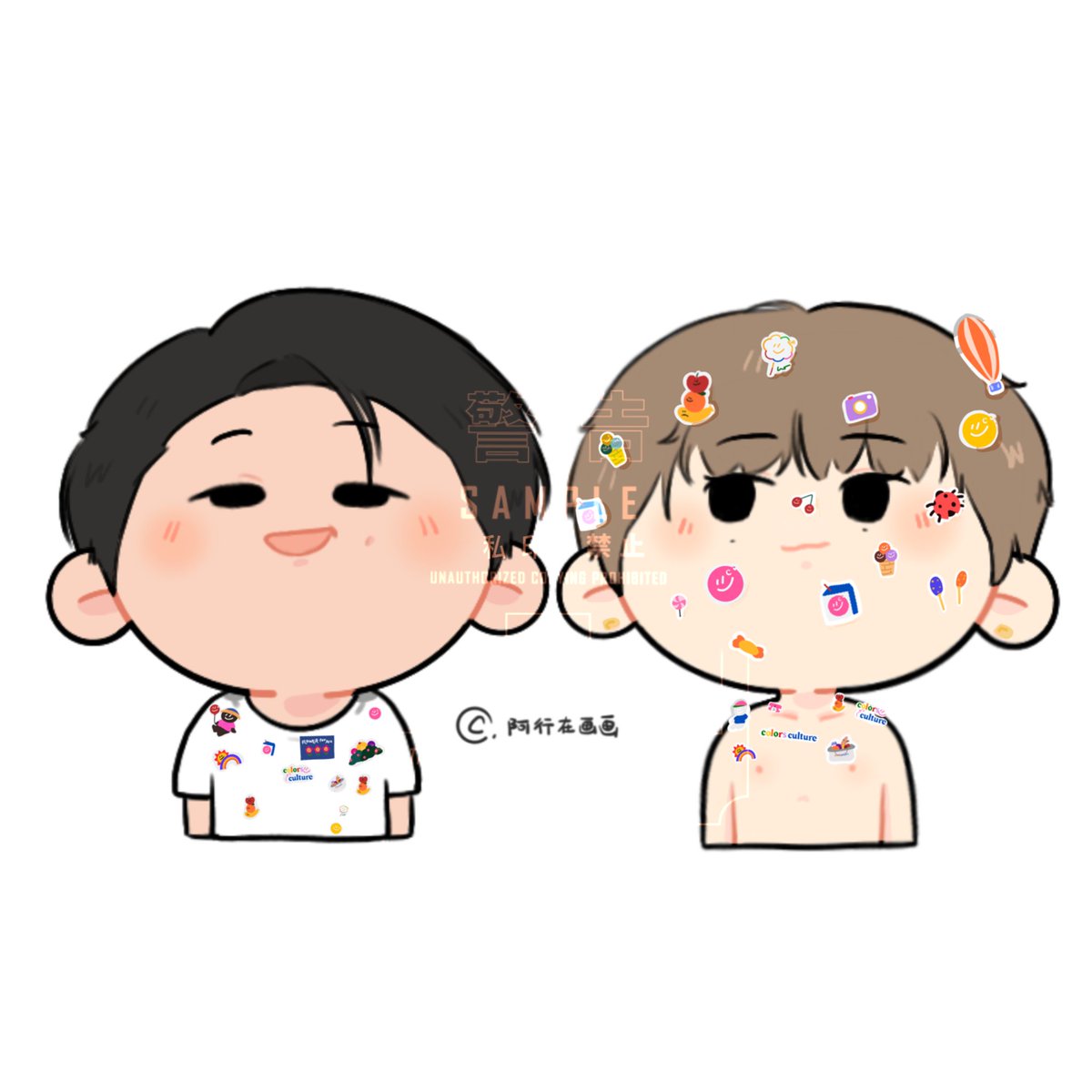chichu0109's tweet photo. 百人图—千人图挑战+1
头像壁纸随意，其他禁一切
#BKPP #bkppfanart #bkppartwork
#ppkritt #billkin #billkinpp https://t.co/mMA1a80rkQ