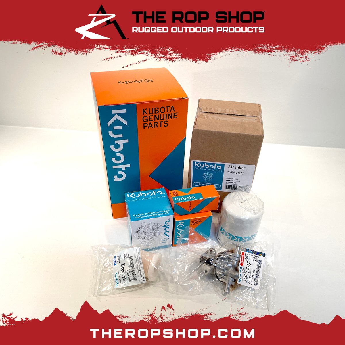 🏆 Real Kubota OEM parts.

🏅 #theropshop: loom.ly/FjlJGHs

#stayrugged #kubota #OEM #aftermarket #tractor