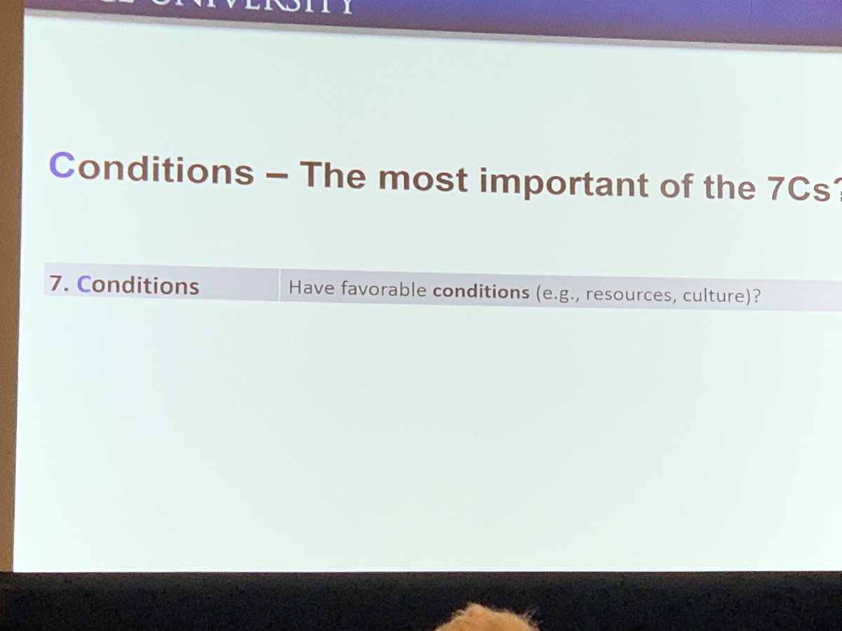 Woah #SGIM22 Salas wake up call about importance of resources and culture to effective teamwork