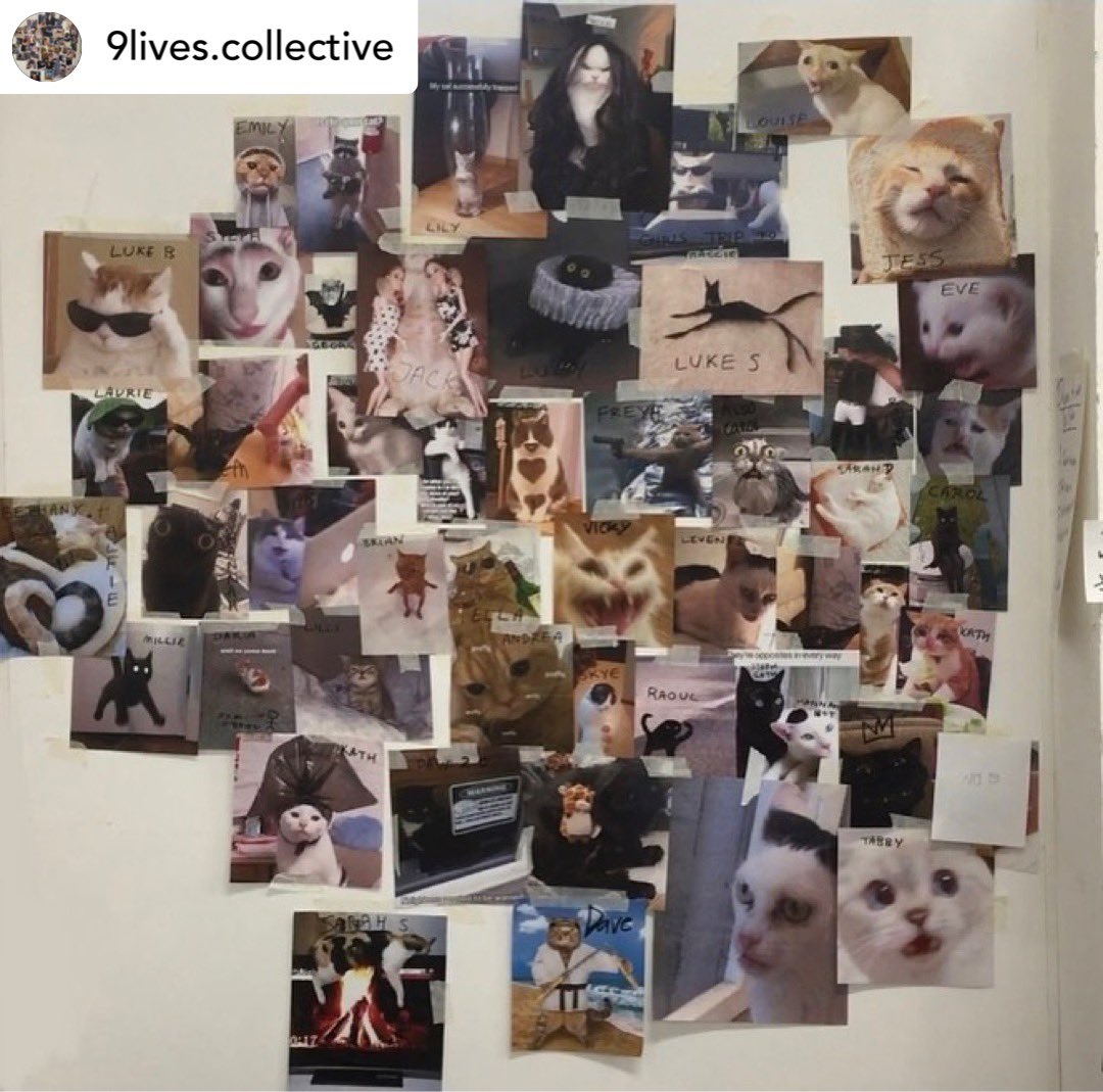 QEArt's tweet photo. Please support our current Art Foundation students by following their new Instagram account @ 9lives.collective @QESFC @QEArt #artshow #9livescollective #artfoundation #foundationart #qesfc #qesfcdarlington #qeart #exhibition #fmp #finalmajorproject https://t.co/CxSX9WgUn0