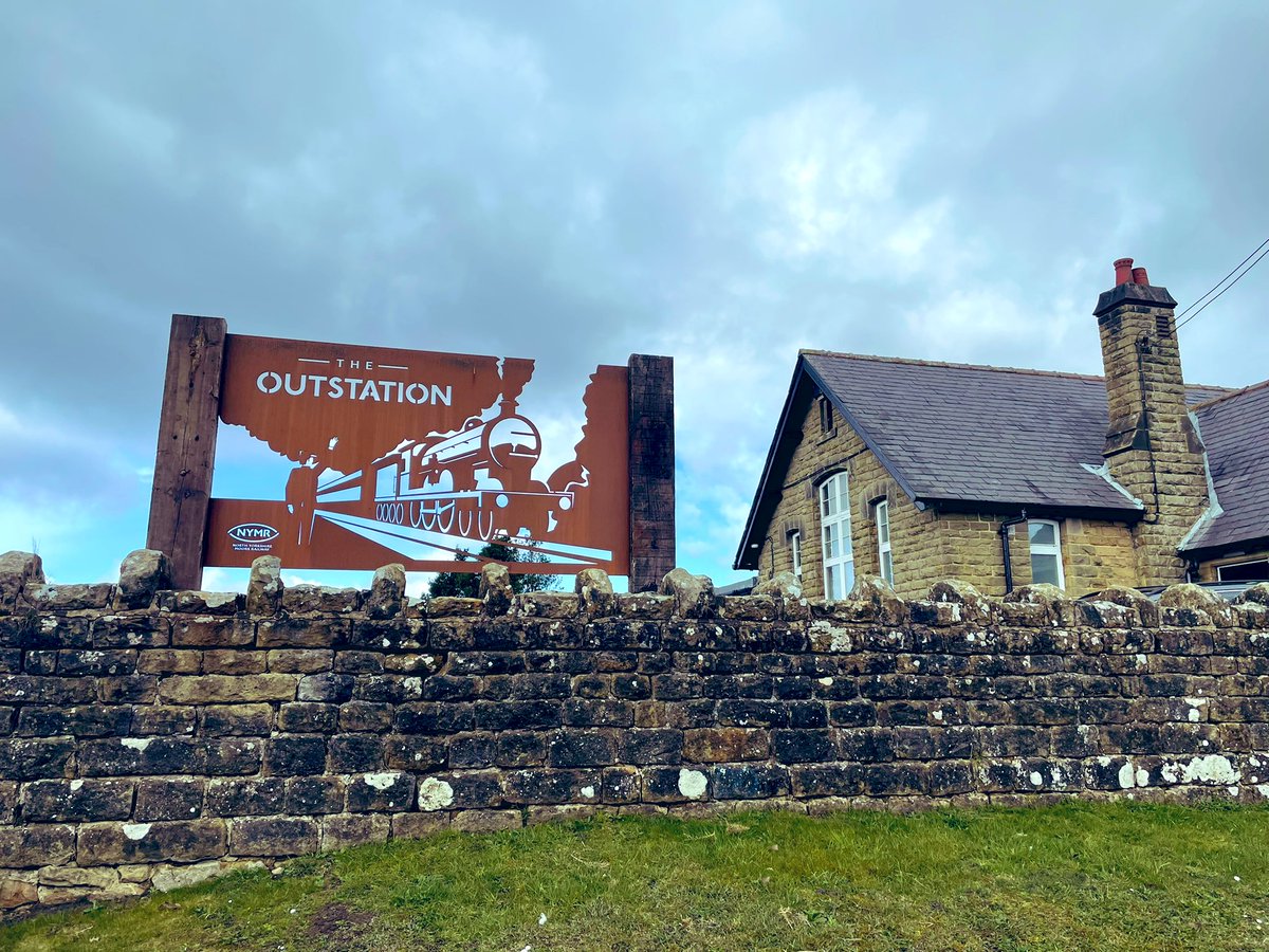 Great meeting re expanding the community offers with Marcus from <a href="/nymr/">North Yorkshire Moors Railway</a> and Kathryn from @networkrye this morn at the fab, and well named Outstation @ Stape before returning to the exciting Thinking Forward initiative growing in SHaRe / Ryedale. The week is winning at half time🕰