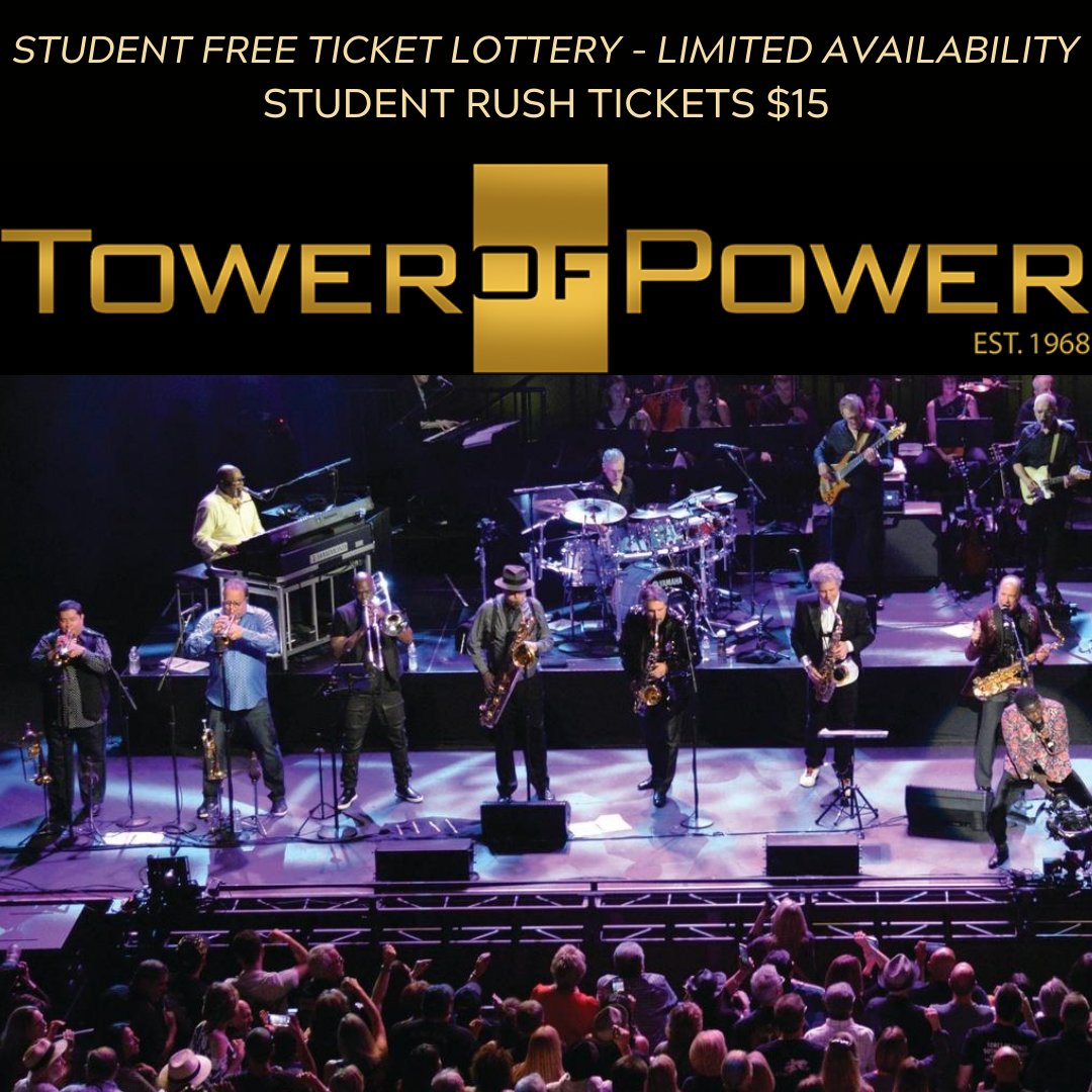 Hey @okstate students! We have a limited number of FREE tix to this Saturday's @OfficialTOPBand concert! Bring your student ID to our box office to test your luck. Student Rush tix are also available for $15 (limit 2). Use promo code RUSH to order: bit.ly/McKnight-Tower…