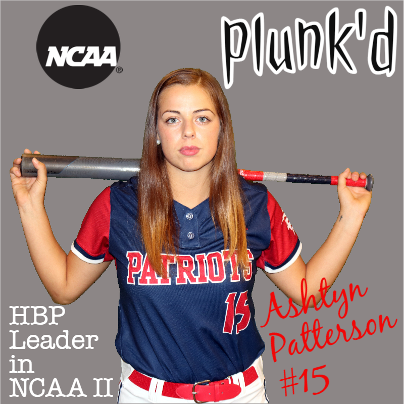 FMUSports's tweet photo. Francis Marion University senior infielder Ashtyn Patterson leads NCAA II (and shares the all divisions lead) with 17 hit-by-pitches in 2022. https://t.co/ELrWhusIg1