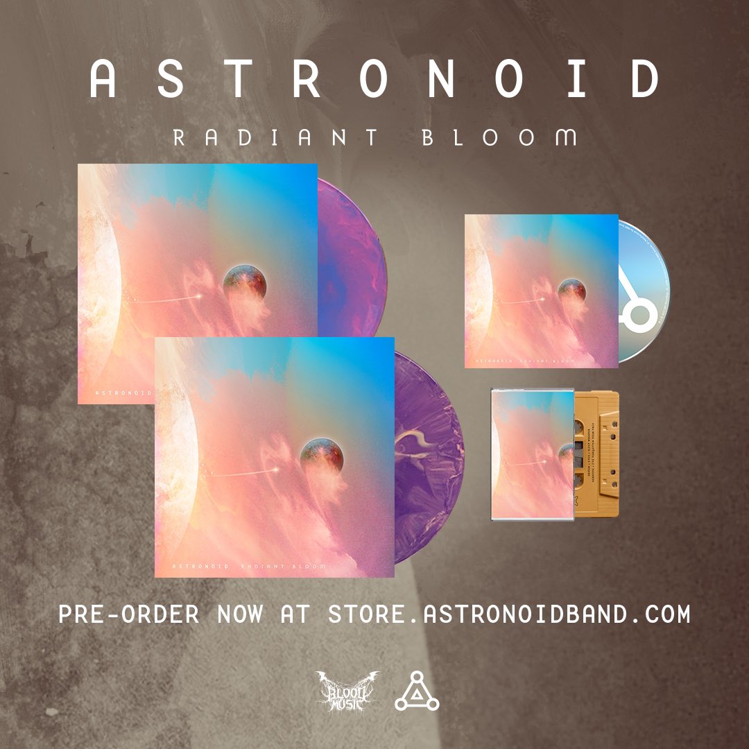 3dotrecordings's tweet photo. The big day has finally arrived! 

We are proud to release the first single from @astronoid’s new album. Check out Eyes now anywhere you stream music. 

Radiant Bloom drops June 3rd! Pre-orders available now at https://t.co/WcoqH09qNk

#astronoid #newmusic #radiantbloom #eyes https://t.co/RkgnghFNTh