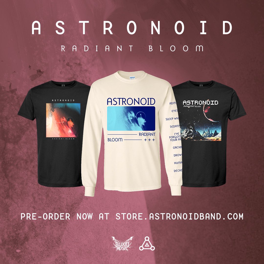 3dotrecordings's tweet photo. The big day has finally arrived! 

We are proud to release the first single from @astronoid’s new album. Check out Eyes now anywhere you stream music. 

Radiant Bloom drops June 3rd! Pre-orders available now at https://t.co/WcoqH09qNk

#astronoid #newmusic #radiantbloom #eyes https://t.co/RkgnghFNTh