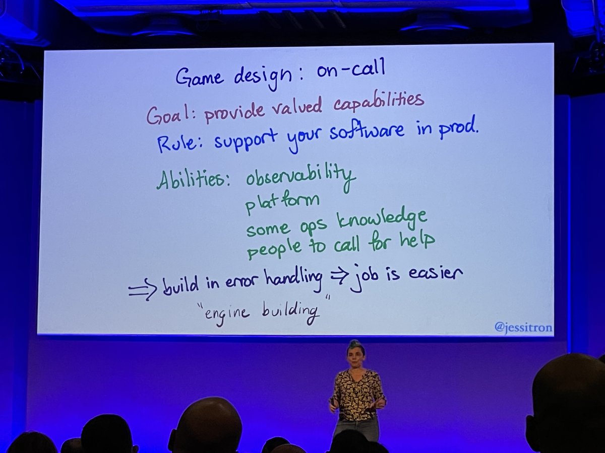 aheusingfeld's tweet photo. @jessitron explains the „engine building“ practice with the board game „wingspan“. Interesting! So far I‘ve had a hard time to explain the wingspan ruleset to friends and the majority refused to play the game… 🤔 ok, it might be my explanation skills! 😂 https://t.co/ogfFtmLJa7