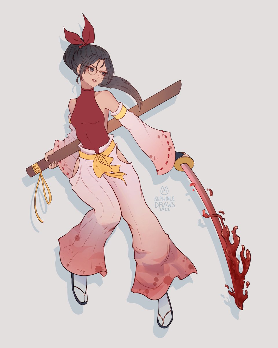 SephineeDraws's tweet photo. Mini Samurai Artjam with some good friends of mine :>
Blood Art - Sanguine Sword
#Jamurai #Samuraiselfie2 #samurai #characterart https://t.co/T453in5N2v