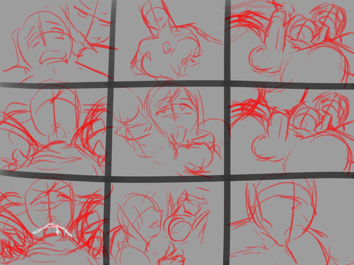 すみけしさんから誕生日プレゼントとして無理やり奪い取ったお題。すみけしさんの考えるお話好きすぎて一度依頼抜きで描いてみたかった。今月完成を目指そう。目標設定しても大体達成できない。 