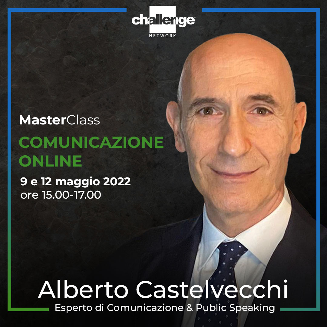 challengentwrk's tweet photo. Leadership digitale e comunicazione online: questi i temi della MasterClass del 9 e 12 maggio, condotta da @castelvecchi, esperto di comunicazione e public speaking

Per info e iscrizioni visita il sito: https://t.co/YpKivl76o5

#ChallengeNetwork #Comunicazione #MasterClass https://t.co/PyyLkBl7Xq
