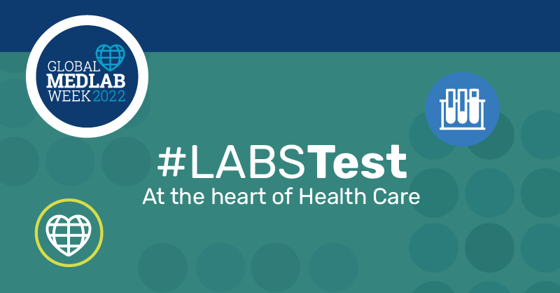 GMedLabWeek's tweet photo. #GlobalMedLabWeek an initiative of the IFCC, aimed at recognizing the work of laboratory professionals worldwide. This week we will meet the people behind the masks.
April 18-24
An initiative of the IFCC
#GlobalMedLabWeek
#MedLabsattheHeartofHealthCare
#LabsDiagnose
#LabsMonitor https://t.co/bPKwPl5QmO
