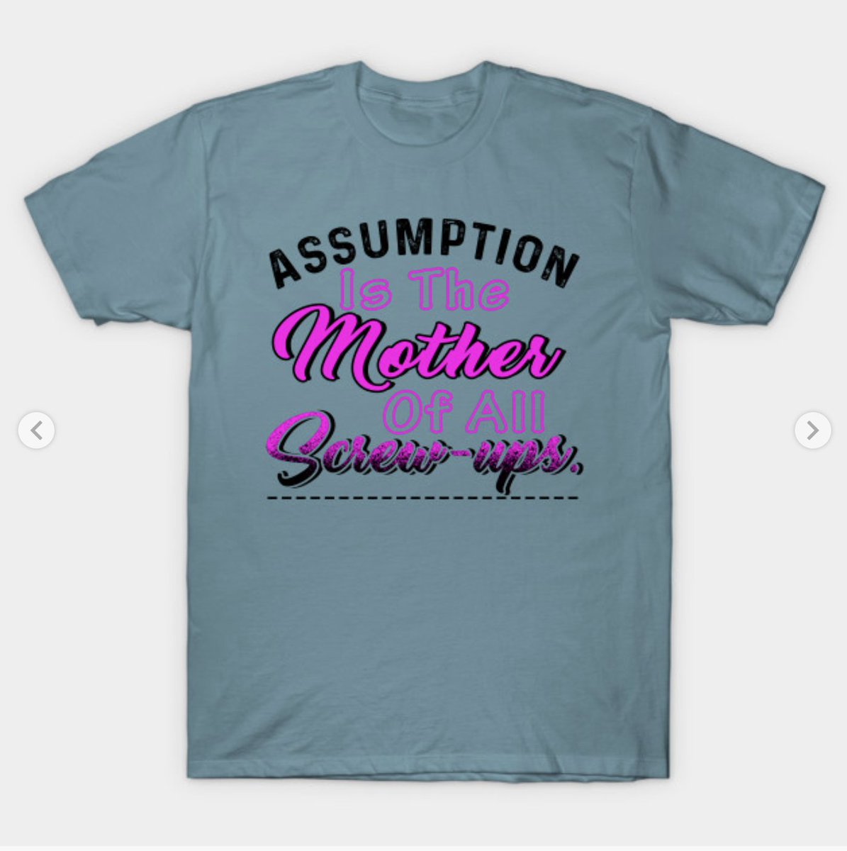 twofatchimps's tweet photo. Just a reminder. 😂💯
Like this? Link below:
https://t.co/YnvpuAgoU7
.
#TwoFatChimps #StatementShirt #TwoFatShirts #ChimpShirts #SarcasticChimp #SarcasmTwo #idontcare #sarcastichumor #sarcasticpost #Wednesday #WednesdayVibes #Wednesdaymotivation #Assumptions #Assume #Assumption https://t.co/Fr70CHeuGr