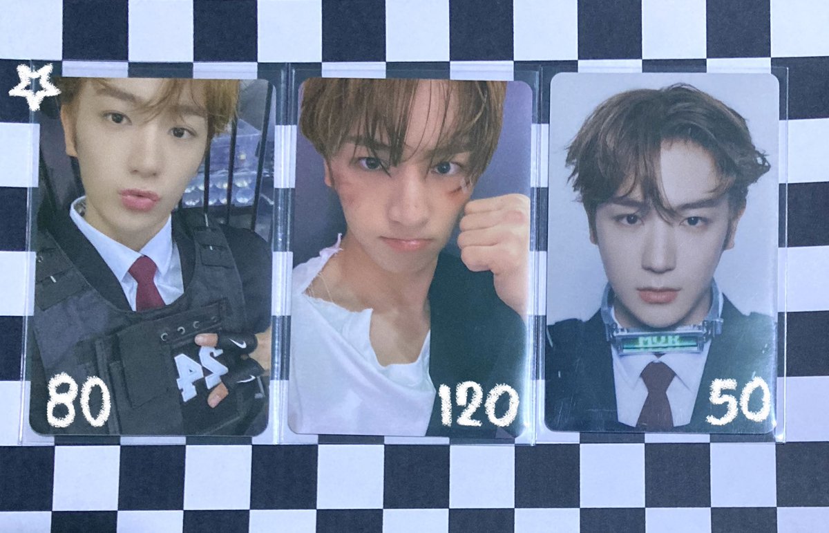 reveaImoon's tweet photo. #miraesells

wts lfb

「♡」 hyunjae maverick pcs

「♡」 prio WHOLE set taker - 220

「♡」 do not claim if sensitive ❌

「♡」 doom version is flawed, see reply for condition

🏷: wts hyunjae maverick doom mood id card ph https://t.co/ts4eGqPOLO