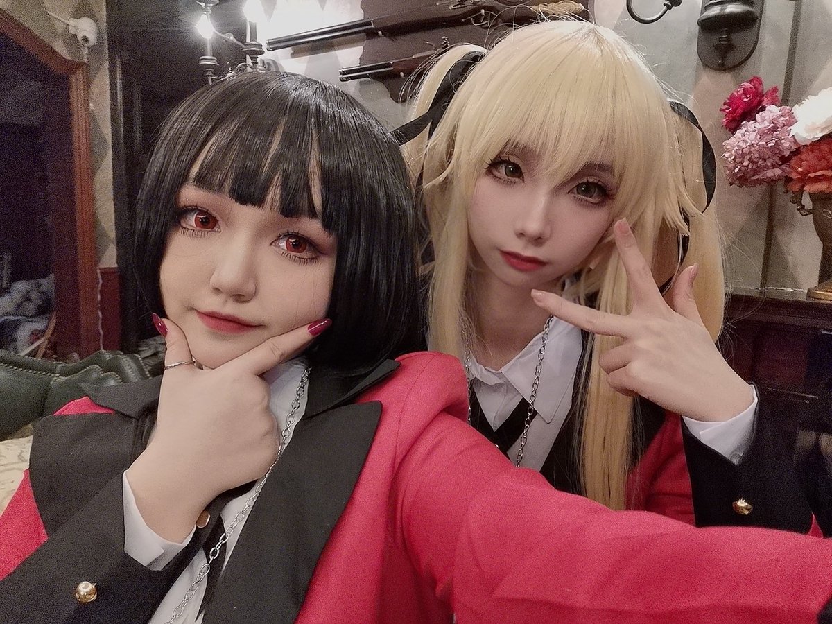 ccchuoer's tweet photo. 昨天和@_Medicago一起拍的 #賭ケグルイ# https://t.co/FuLxMklqYO