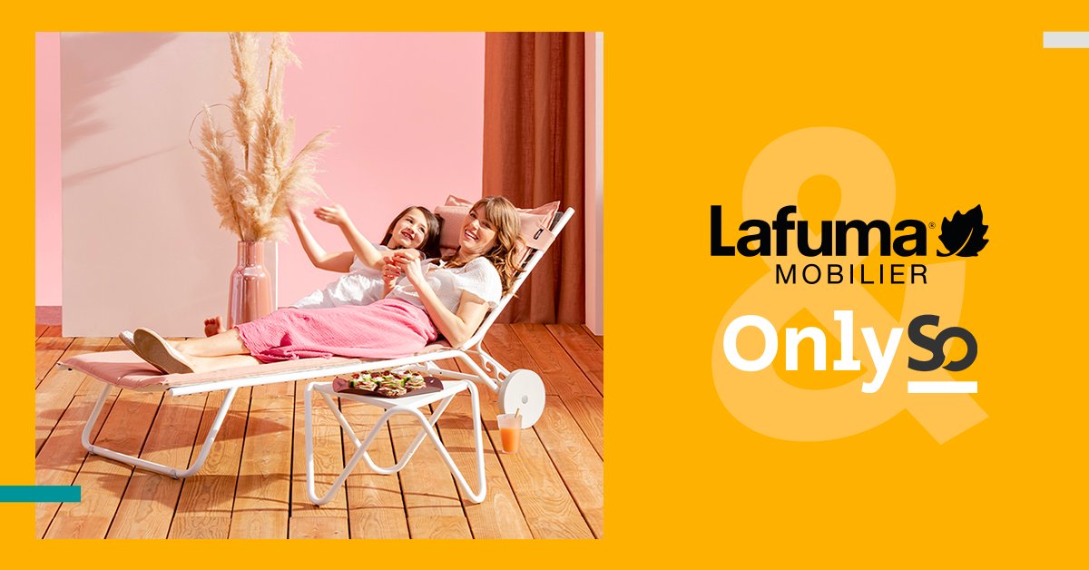 #Collab | <a href="/LafumaMobilier/">LAFUMA MOBILIER</a> x <a href="/AgenceOnlySo/">OnlySo</a> 🔥

Fiers de renouveler notre collaboration avec la référence française du #mobilieroutdoor😊
 
Au programme : accompagnement #socialmedia, #audit, #coaching et stratégie d’#influence.

<a href="/CB_News/">CB News</a>👉 bit.ly/lafumamobilier…

#Client #Projet