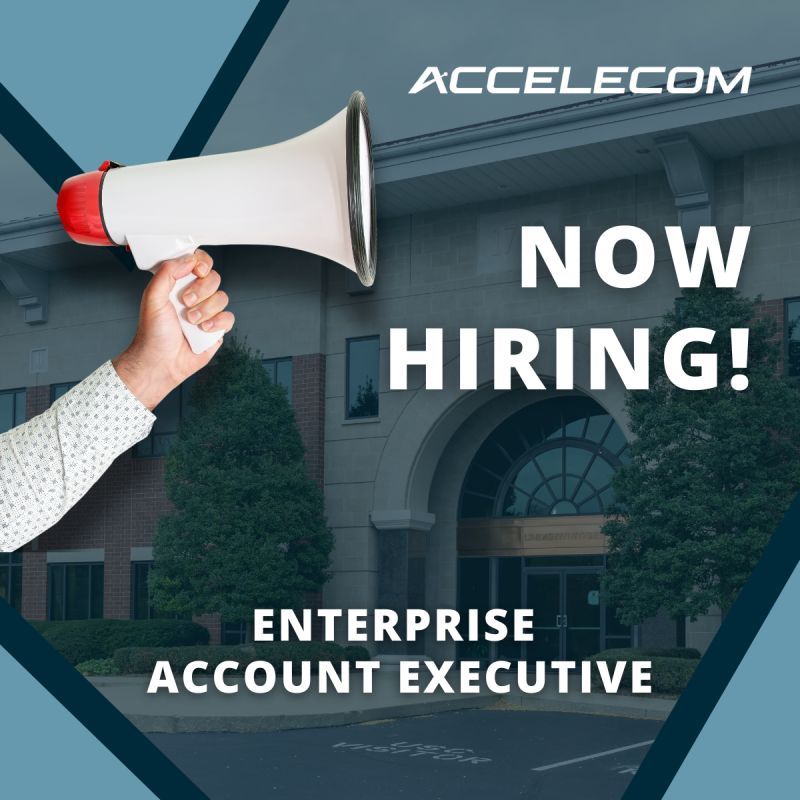 Accelecom is HIRING!

Looking for a company that offers ample growth opportunities and a bustling company culture in #IT? Visit our website today and explore the different career openings we have available at accelecom.net!

#Hiring #FiberOptics