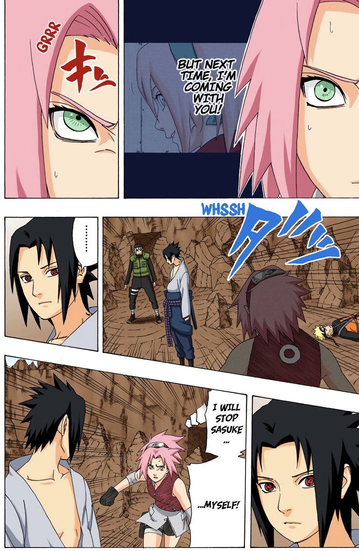 Naruto Chapter 308 - stop you myself