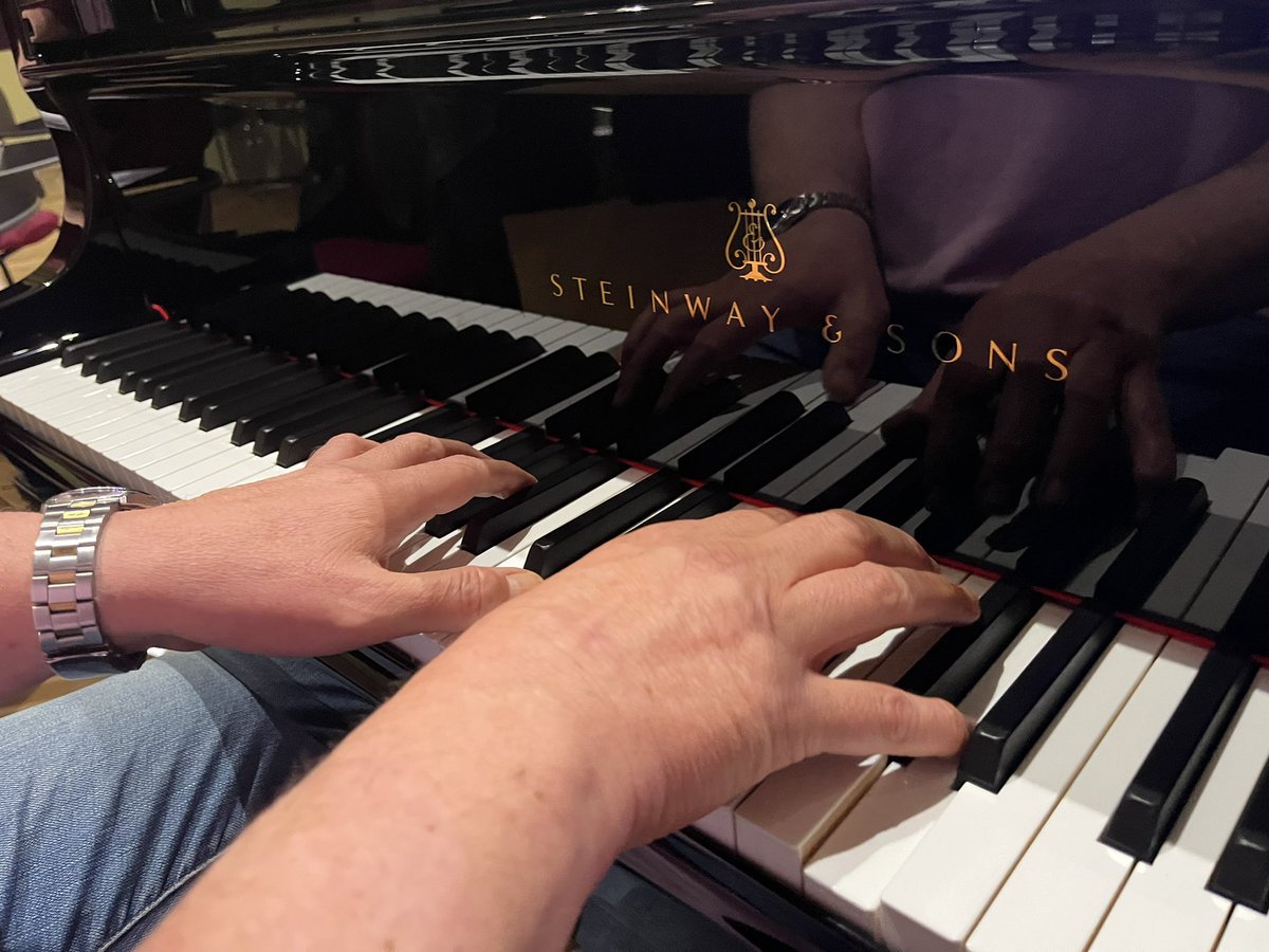 claret_iain's tweet photo. Amazing afternoon with our lovely friends from Liverpool Philharmonic @liverpoolphilEd A wonderful celebration as the finale to our Musical Improvisation course! Just wow, stunning!! @LifeRooms_MC @Mersey_Care https://t.co/5mBulx36Qf
