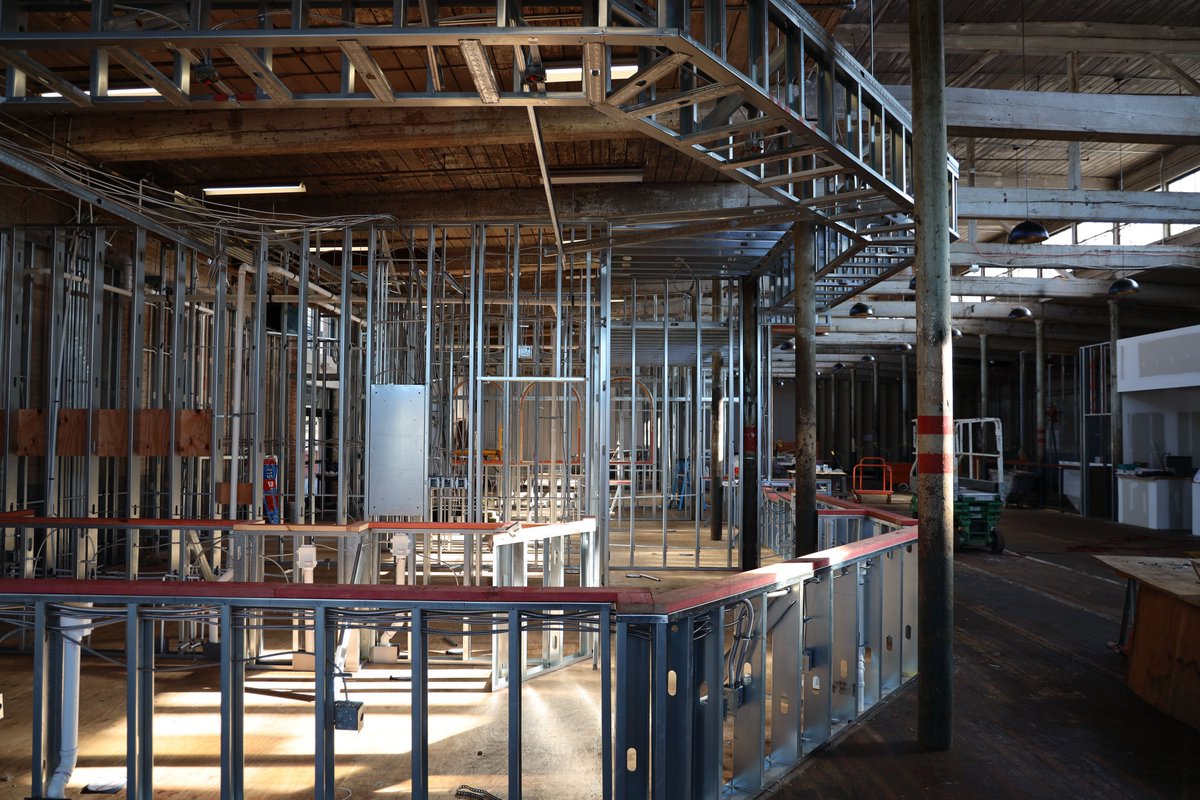 The Gibson Mill Market is coming together nicely and we hope you're excited as we are for more vendors to open this summer!

#cltdevelopment #cltguide #charlottenc #concordnc